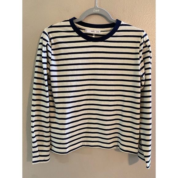 MANGO | Striped long sleeves t-shirt | XS - Picture 4 of 15